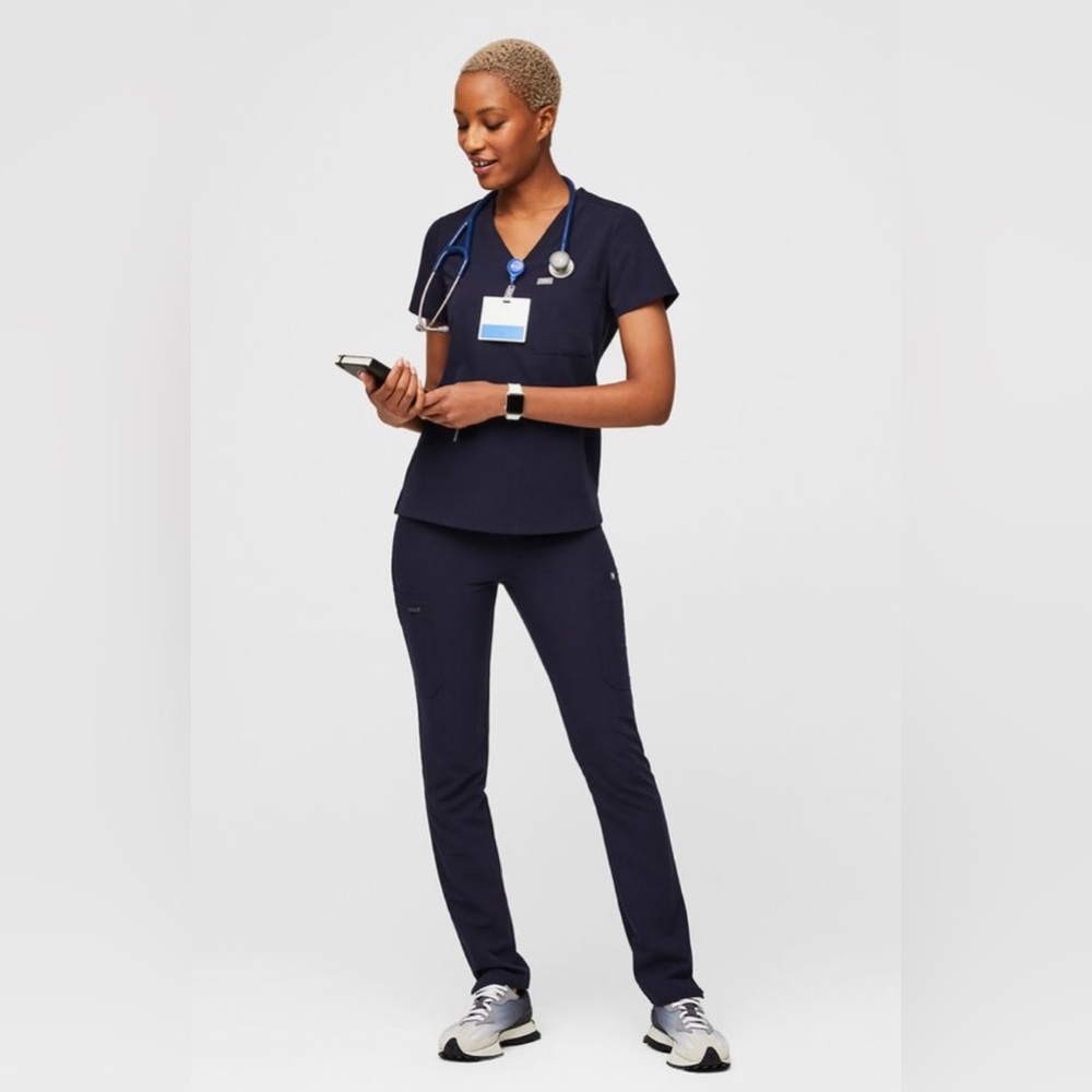 Figs Navy blue Scrub set